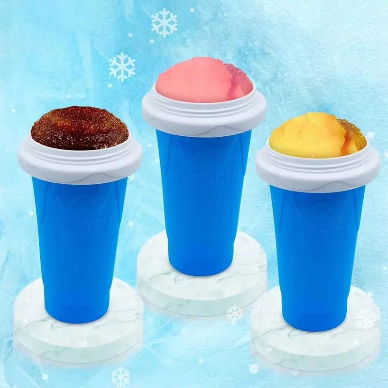 Quick-Frozen Slushy Maker Cup Large Capacity Slushy Cup For Homemade Smoothies Juice Ice Cream Summer Squeeze Beker Kitchen Tool