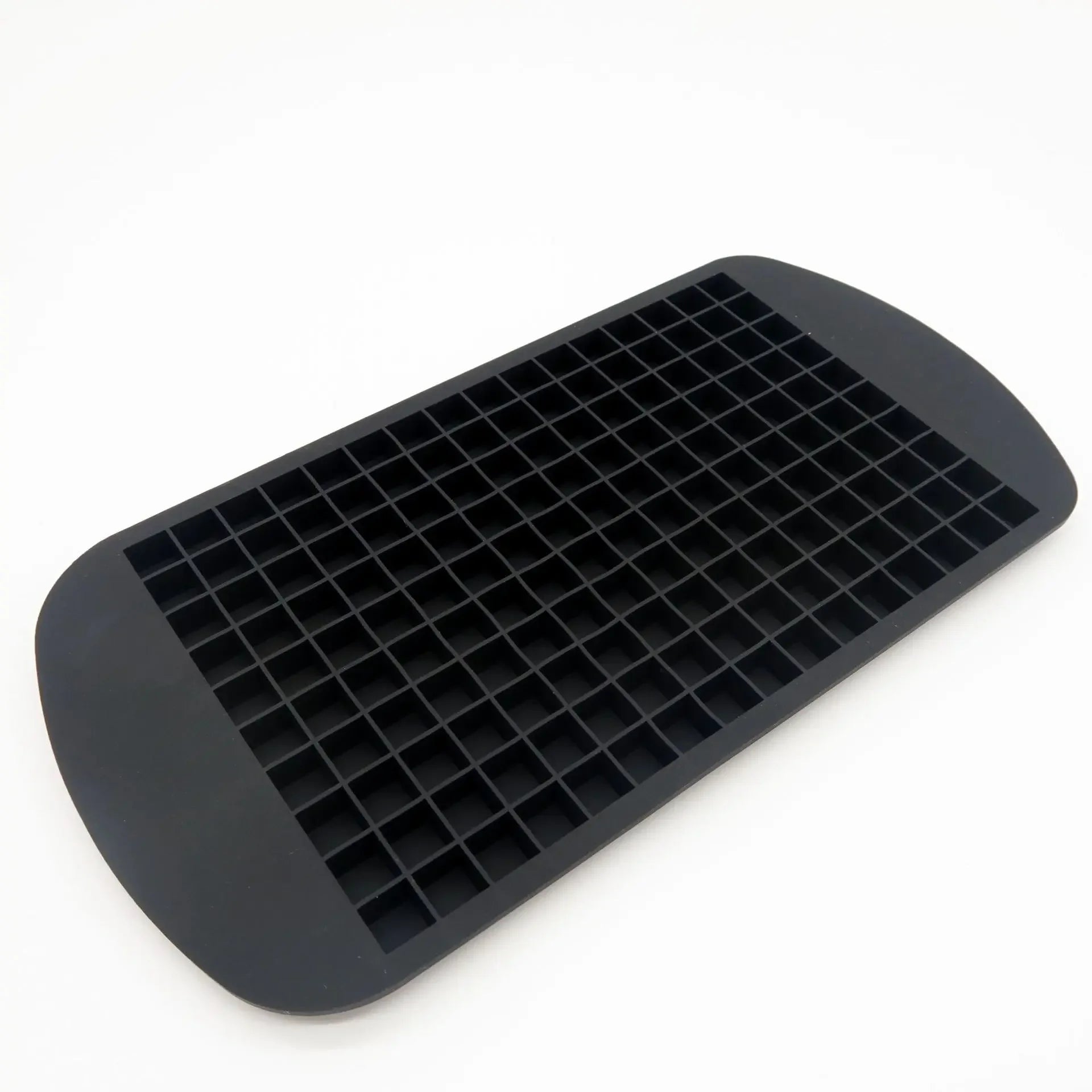 160 Grid Mini Silicone Ice Tray Ice Cubes Foldable Ice Mold Ice Breaker Ice Grid Tray Small Square Mold Ice Maker Silicone Mold