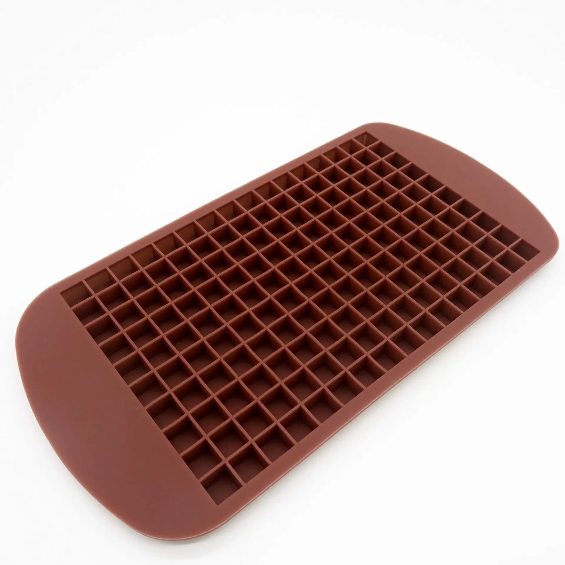160 Grid Mini Silicone Ice Tray Ice Cubes Foldable Ice Mold Ice Breaker Ice Grid Tray Small Square Mold Ice Maker Silicone Mold